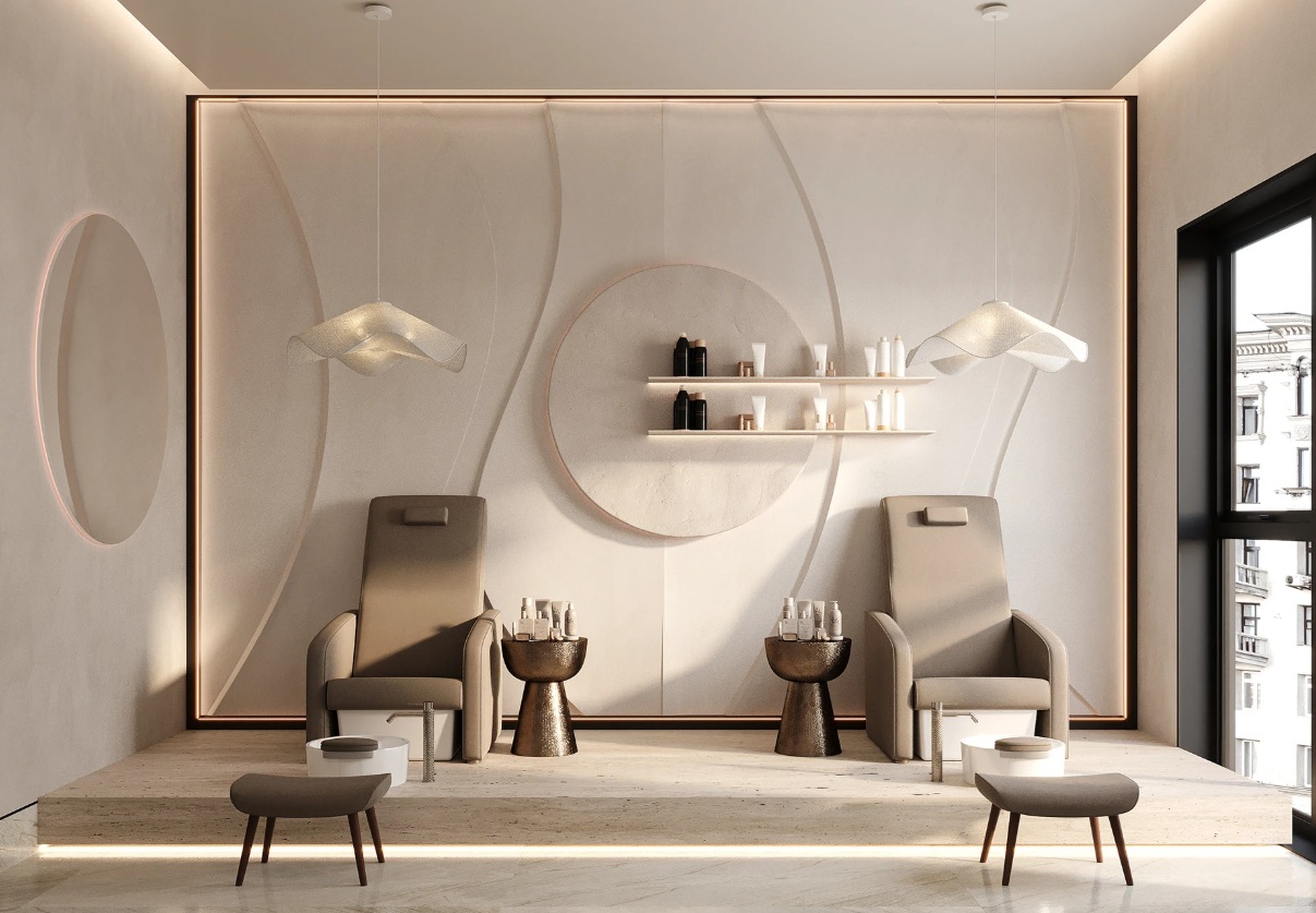 salon-entrance-marble-flooring-execution