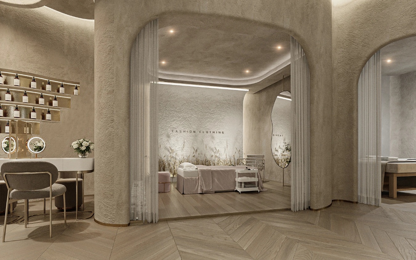 salon-reception-lighting-design-execution