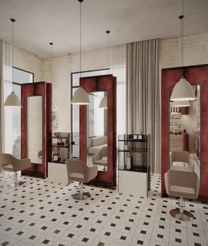 luxury-salon-materials-sampling-fit-out